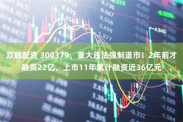 双融配资 300379，重大违法强制退市！2年前才融资22亿，上市11年累计融资近36亿元